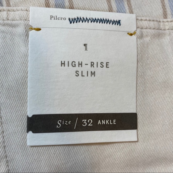 🔥SOLD🔥 Pilcro & The Letterpress High Rise Slim Ankle Jean - Picture 9 of 16